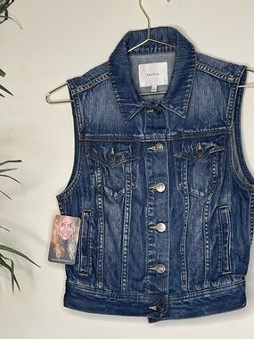 TALULA | Denim Vest | Dark Wash | Small